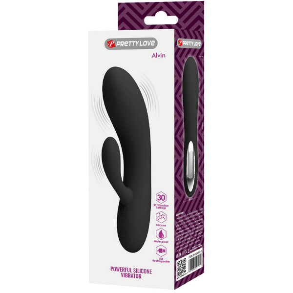 Pretty Love Alvin Rabbit Vibrator Black