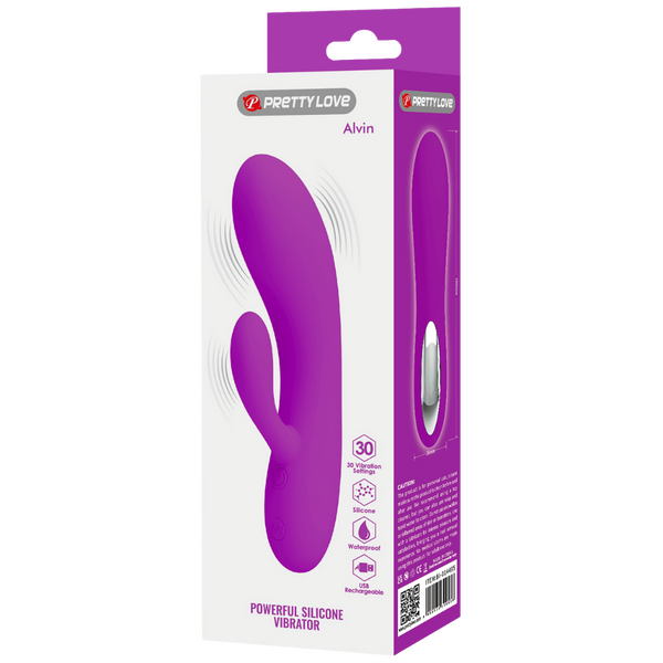 Pretty Love Alvin Rabbit Vibrator Purple