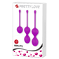 Pretty Love Kegel Ball Kit (Purple)
