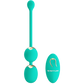 Pretty Love Dream Chaser Willie Vibrating Kegels w Remote (Seafoam)