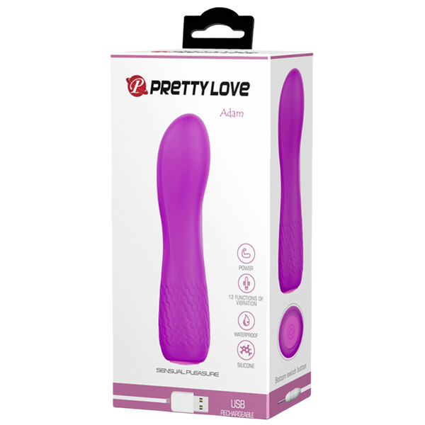 Pretty Love Adam Vibrator Purple