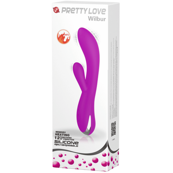 Pretty Love Wilbur Warming Rabbit Vibrator Pink
