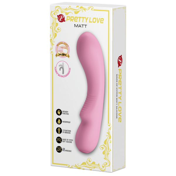 Pretty Love Matt Vibrator Pink