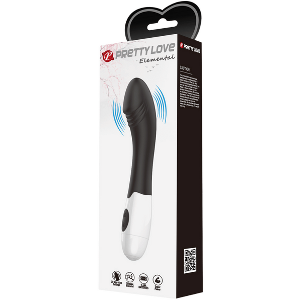 Pretty Love Elemental G-Spot Vibrator Black