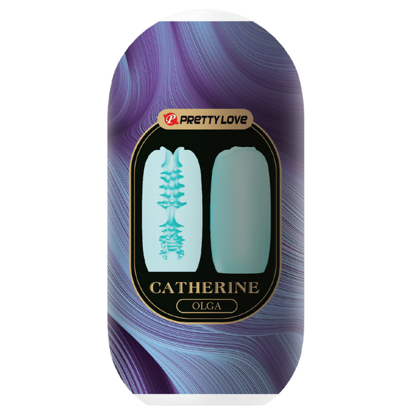 Pretty Love Catherine Olga Egg Masturbator (Blue)