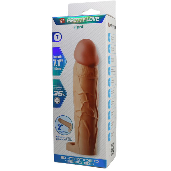Pretty Love Extended Series Hani 7.1" Extender (Flesh)