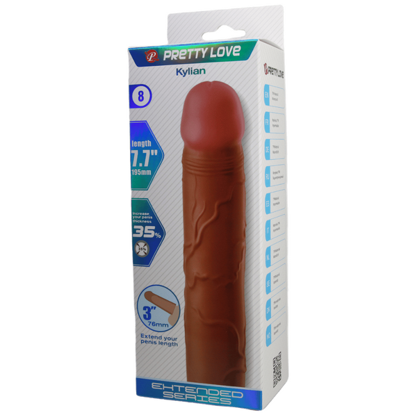 Pretty Love Extended Series Kylian 7.1" Extender (Tan)