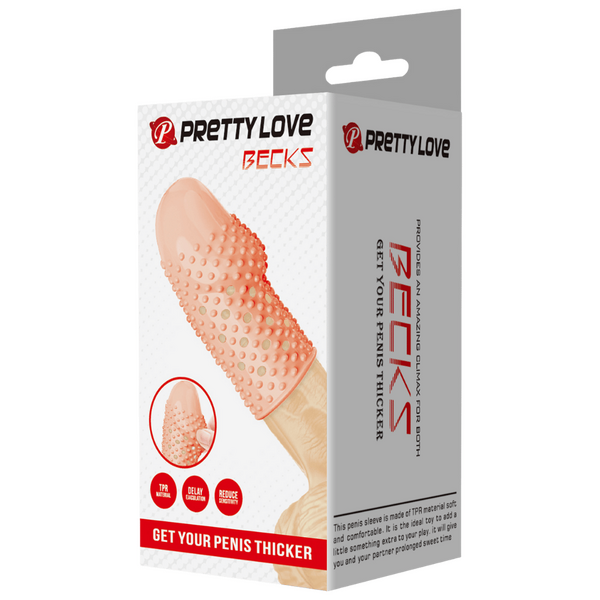 Pretty Love Penis Sleeve - Becks (Flesh)