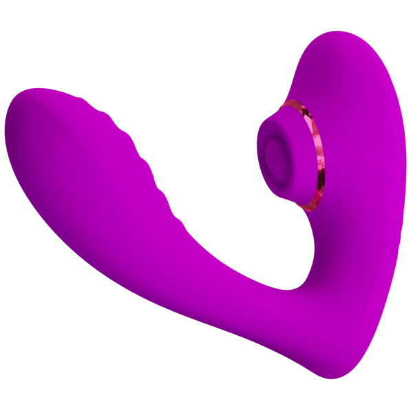 Pretty Love Nauty Clitoral Thumping Stimulator Purple