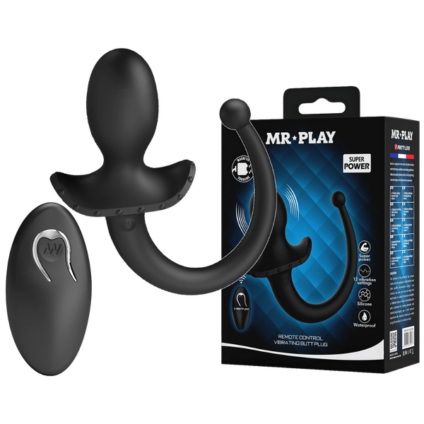 Pretty Love Mr. Play Remote Control Vibrating Butt Plug Tail