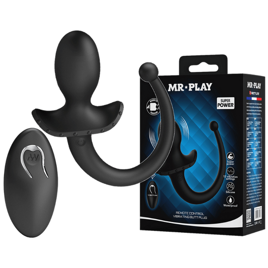 Pretty Love Mr. Play Remote Control Vibrating Butt Plug Tail