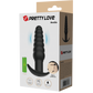 Pretty Love Silicone Vibrating Butt Plug - Aeolis (Black)