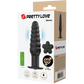 Pretty Love Silicone Vibrating Butt Plug - Imron (Black)