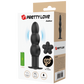 Pretty Love Silicone Vibrating Butt Plug - Jadier (Black)