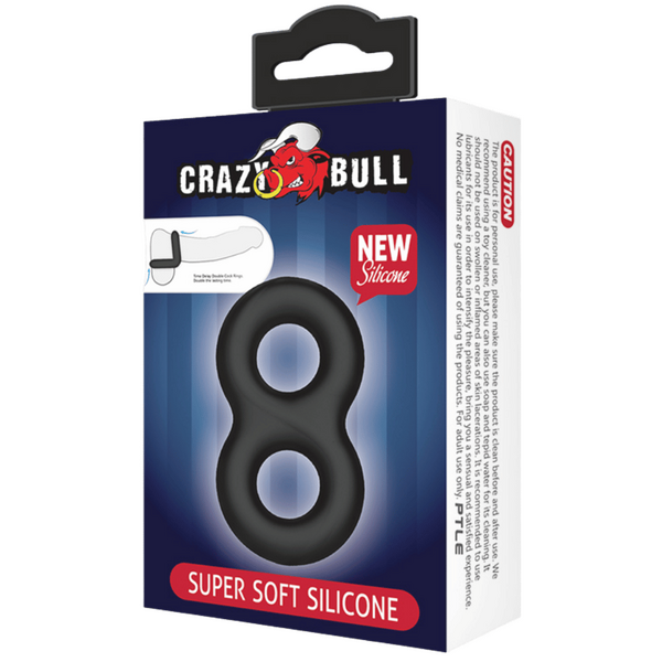 Crazy Bull Super Soft Silicone Cockring - Tyrance (no.17)