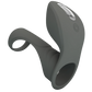 Pretty Love Master Ring - Cirrus Vibrating Couples Cock Ring (Grey)