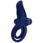 Pretty Love Powerful Ring Bronson Vibrating Cock Ring Navy Blue