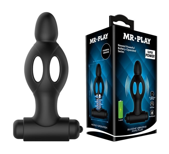 Pretty Love Mr Play Silicone Vibrating Anal Plug