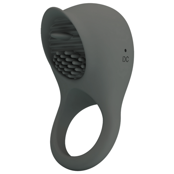 Pretty Love Master Ring - Nimbus Vibrating Couples Cock Ring (Grey)