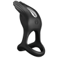 Pretty Love Vibrant Penis Ring - Silas (Black)