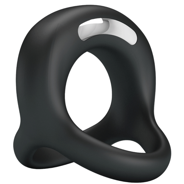 Pretty Love Vibrant Penis Ring - Elliott (Black)