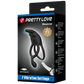 Pretty Love Seth Vibrating Couples Cock Ring Black