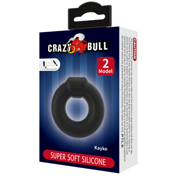 Crazy Bull Super Soft Silicone Cockring - Kayke (no.2)