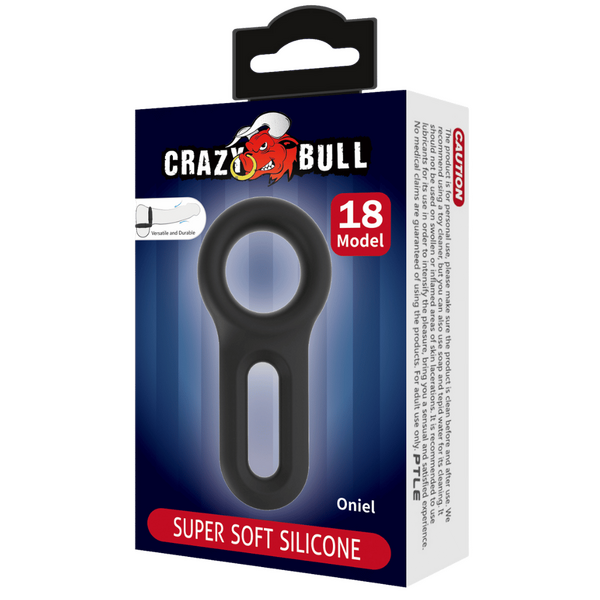 Crazy Bull Super Soft Silicone Cockring - Oniel (no.18)