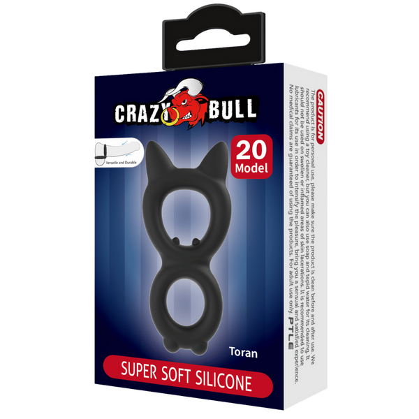 Crazy Bull Super Soft Silicone Cockring - Toran (no.20)