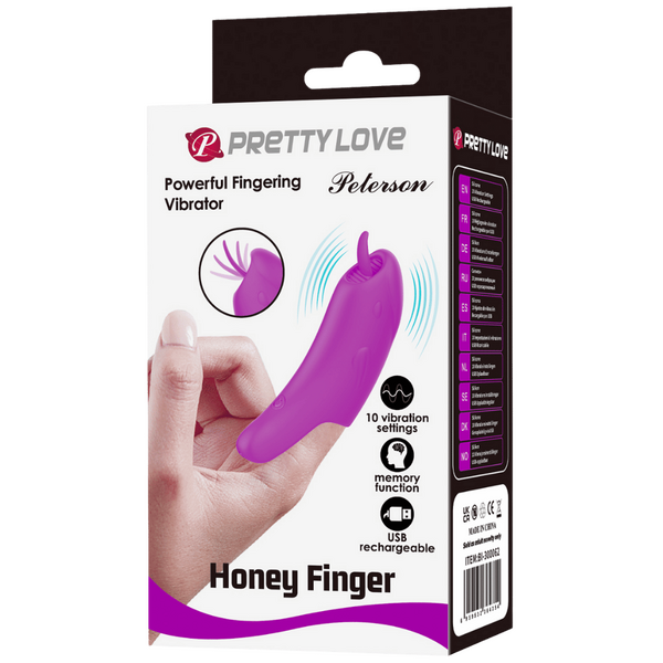 Pretty Love Honey Finger Vibrator - Peterson