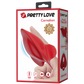 Pretty Love Carnation Finger Vibrator Red