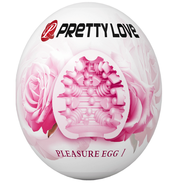 Pretty Love Pleasure Egg Masturbator (Pink)
