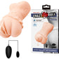 Crazy Bull Water Activated 3D Vibrating Vagina Masturbator (Flesh)