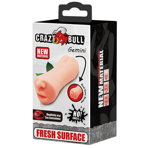 Crazy Bull Gemini Masturbator (Flesh)