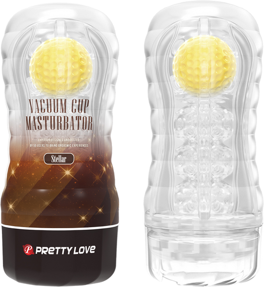 Pretty Love Vacuum Cup Ball-Rolling Masturbator (Stellar)