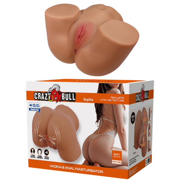 Crazy Bull Vagina & Anal Mega Masturbator - Sophia (Talk & Suction)