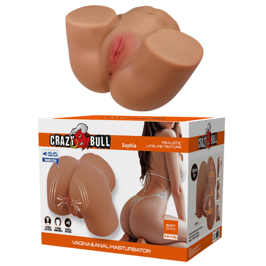 Crazy Bull Vagina & Anal Mega Masturbator - Sophia (Talk & Suction)