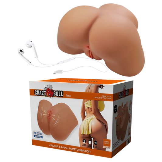 Crazy Bull Vagina & Anal Mega Masturbator - Ilana (Talk & Suction)