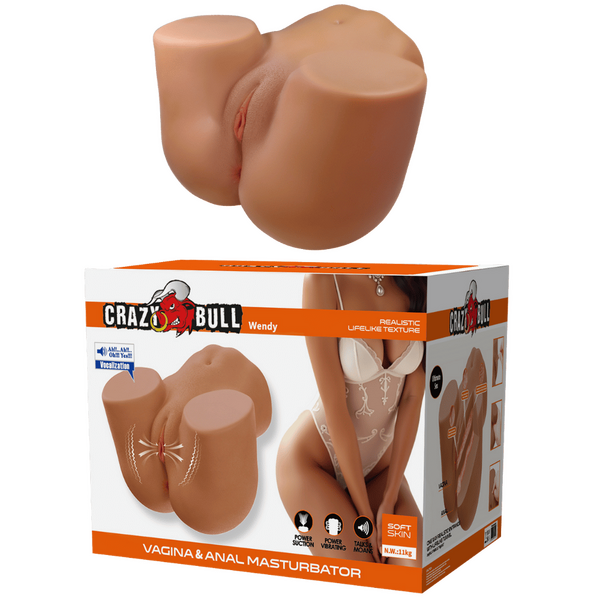 Crazy Bull Vagina & Anal Mega Masturbator - Wendy (Talk & Suction)