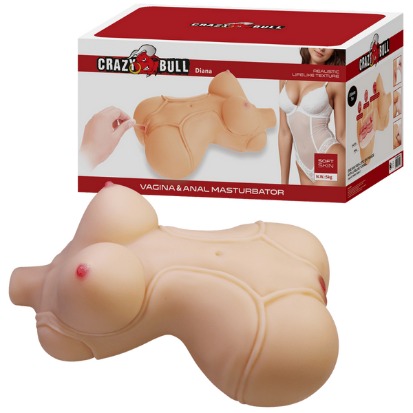 Crazy Bull Vagina & Anal Masturbator - Diana