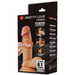 Pretty Love Creel Soft Toch Sliding Skin 8.1" Dildo Flesh