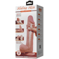 Pretty Love Sliding Skin Series -  Buraq 9.4" Dildo Tan