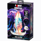 Power Monsters Ebon Leviathan 7" Rippled Monster Silicone Fantasy Inflatable Anal Plug
