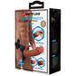 Pretty Love Universal Strap-on Harness - Vibrating Marion With 7.4" Dildo (Tan)