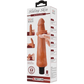 Pretty Love Sliding Skin Series -  Alfredo Vibrating 9.8" Dildo Tan