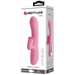 Pretty Love Chris Rotating Tongue Rabbit Vibrator Pink