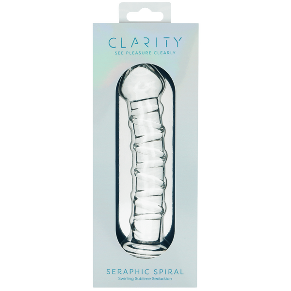 CreativeC | Clarity - Seraphic Spiral - Glass Dildo