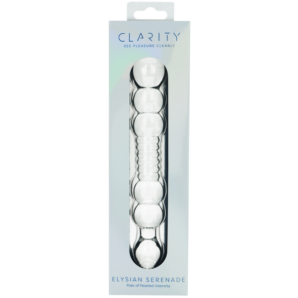 CreativeC | Clarity - Elysian Serenade - Double Ended Glass Dildo