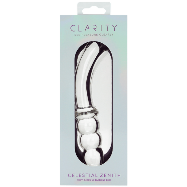 CreativeC | Clarity - Celestial Zenith - Double Ended Glass Dildo