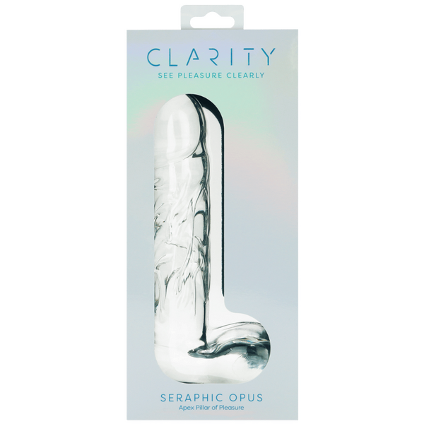 CreativeC | Clarity - Seraphic Opus - Glass Dildo